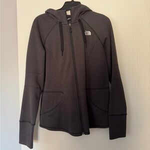 The North Face Women's Dark Gray and Black Jacket